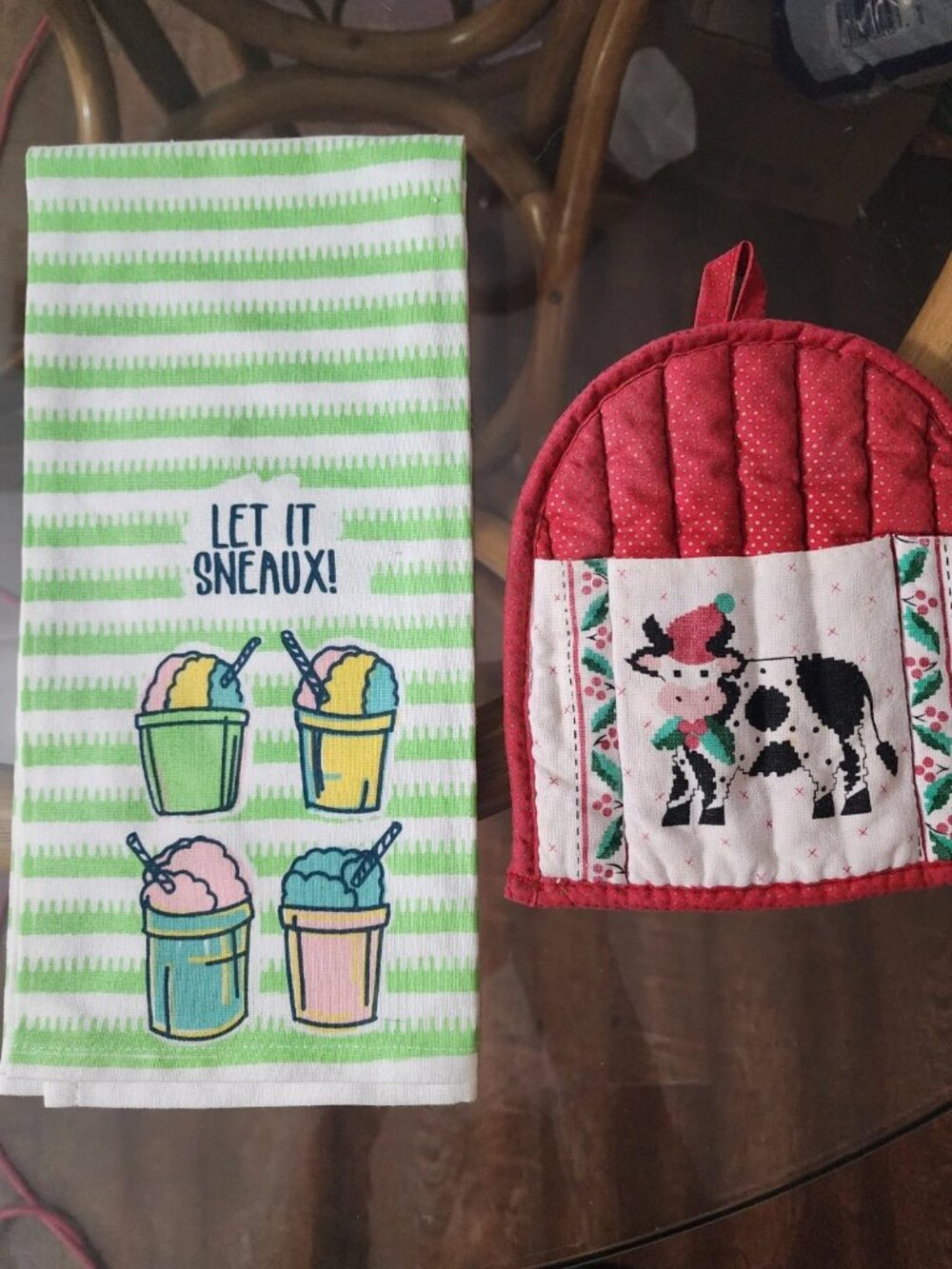 New Kitchen Twel &  Pot Holder